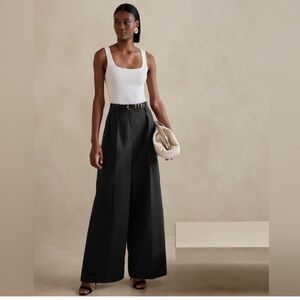 NWOT! Banana Republic Black Cruise Wide Leg Pants - Multiple